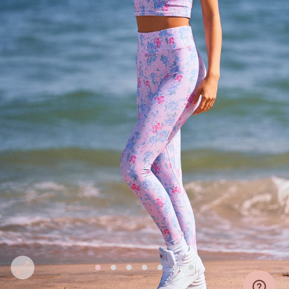 NWT LOVESHACKFANCY X BANDIER LEGGINGS